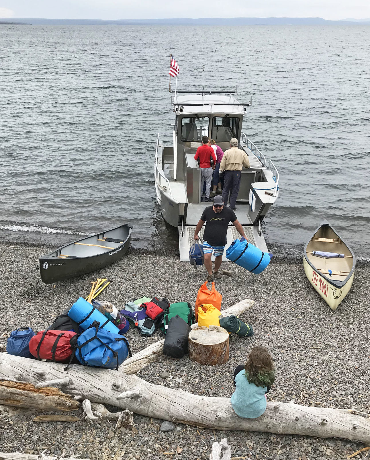 Unloading